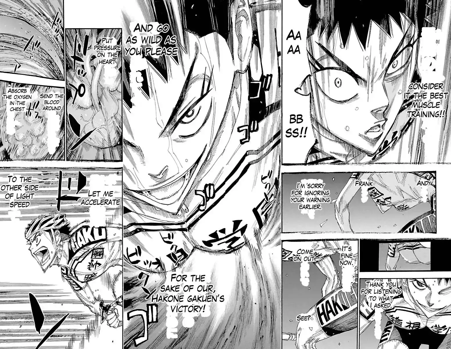 Yowamushi Pedal Chapter 384 5